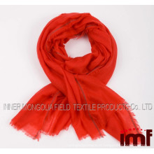 pashmina de cachecóis de fios de cashmere mongol